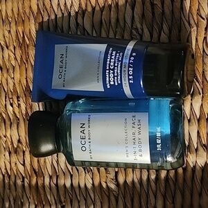 Bath & Body wash OCEAN set travel size
